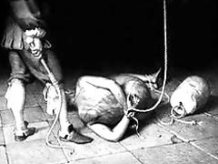 Fisting of amputee slave
